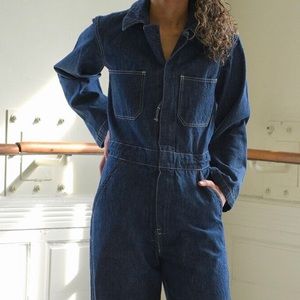 As Ever Denim Zip Jumpsuit